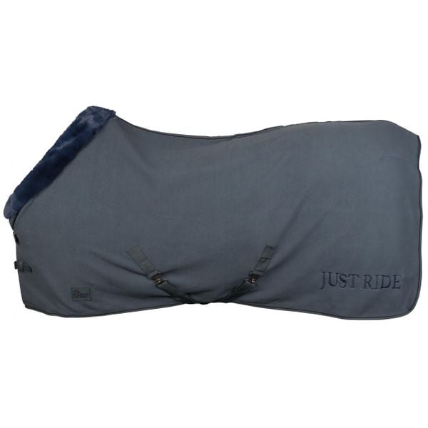 Koszula do suszenia dla koni Harry's Horse Just Ride Retro. Niebieskie koszule HARRYS HORSE, s, bez wzorów, bez kołnierzyka, bez ramiączek. Za 274,50 zł.