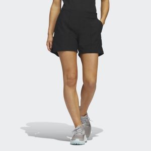 Pintuck 5-Inch Pull-On Golf Shorts. Czarne spódnice ADIDAS, xs, bez wzorów, z materiału, sportowe. Za 299,00 zł.
