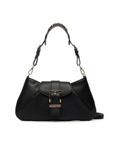 Valentino Torebka Cassandra VBS9TF13 Czarny. Czarne torebki klasyczne Valentino, bez wzorów, ze skóry, bez dodatków. Za 649,99 zł.