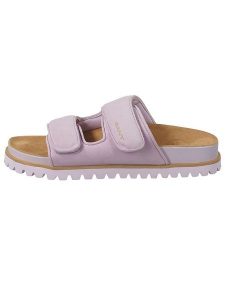 GANT Footwear Klapki "Mardale" w kolorze lawendowym rozmiar: 37. Różowe klapki GANT Footwear, bez wzorów, z okrągłym noskiem, bez obcasa. Za 158,10 zł.