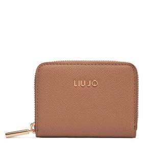 Portfel Liu Jo. Brązowe portfele Liu Jo, bez wzorów. Za 159,99 zł.