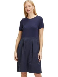 Vera Mont Sukienka w kolorze granatowym rozmiar: 40. Niebieskie sukienki Vera Mont, bez wzorów, bez kołnierzyka, bez ramiączek, midi. Za 173,99 zł.