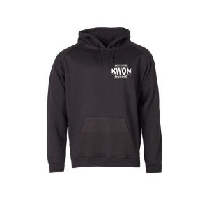 Bluza z kapturem Kwon Professional Boxing. Czarne bluzy KWON, bez wzorów, z kapturem. Za 275,50 zł.