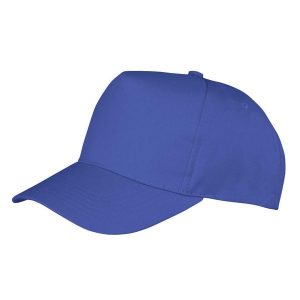 Czapka Z Daszkiem Printers 5 Panel. Żółte czapki RESULT HEADWEAR, bez wzorów. Za 36,99 zł.