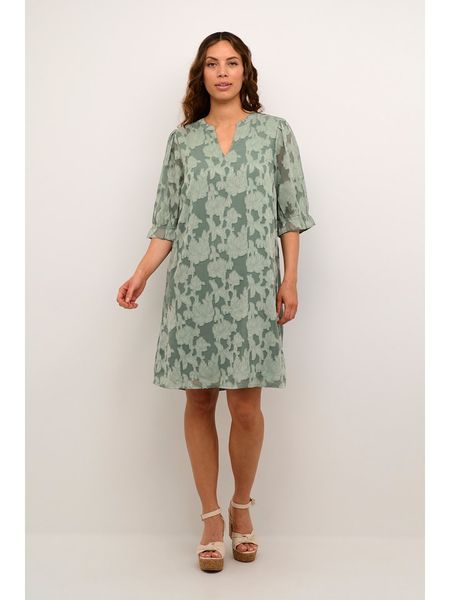 Cream Sukienka w kolorze zielonym rozmiar: 40. Zielone sukienki Cream, bez wzorów, bez kołnierzyka, bez ramiączek, midi. Za 189,95 zł.