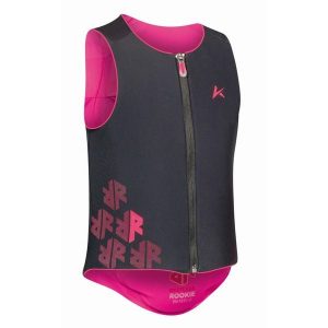 Kamizelka Komperdell Ballistic FlexFit Pro Junior Black Neon Pink 2026. Czarne kamizelki KOMPERDELL, bez wzorów, bez kołnierzyka, bez ramiączek, bez kaptura. Za 399,00 zł.