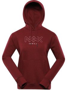 Alpine Pro Bluza "Werena" w kolorze bordowym rozmiar: XXL. Czerwone bluzy Alpine Pro, xxl, bez wzorów, z kapturem. Za 138,21 zł.