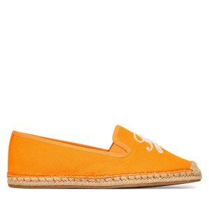 Espadryle Tommy Hilfiger. Brązowe espadryle TOMMY HILFIGER, bez wzorów, bez obcasa. Za 289,99 zł.