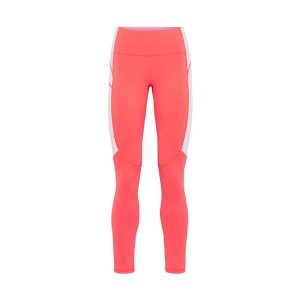 Damskie legginsy Kari Traa Linnea. Czerwone legginsy Kari Traa, bez wzorów, z dżerseju, z podwyższonym stanem. Za 396,00 zł.