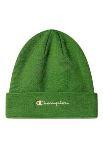 Czapka Champion Beanie Cap 806064. Zielone czapki Champion, bez wzorów, z dzianiny. Za 54,90 zł.