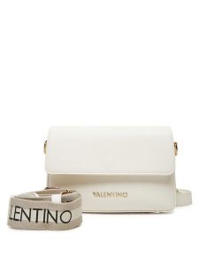 Valentino Torebka VBS7B303 Biały. Białe listonoszki Valentino, bez wzorów, ze skóry, bez dodatków. Za 349,99 zł.