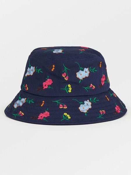 Becksöndergaard Kapelusz "Amelia" w kolorze granatowym rozmiar: XS/S. Niebieskie kapelusze Becksöndergaard, bez wzorów, z bawełny. Za 65,85 zł.