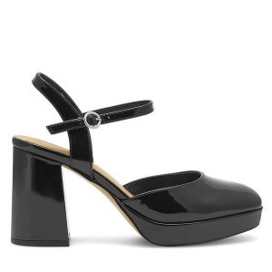 Czółenka Jenny Fairy. Czarne czółenka Jenny Fairy, bez wzorów, bez obcasa, bez zapięcia. Za 139,99 zł.