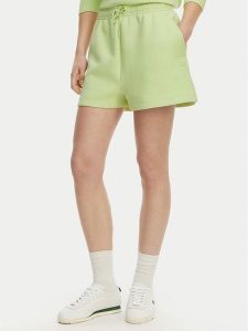 Lacoste Szorty sportowe GF9991 Zielony jasny Regular Fit. Zielone spodenki sportowe Lacoste, bez wzorów, z bawełny. Za 290,99 zł.