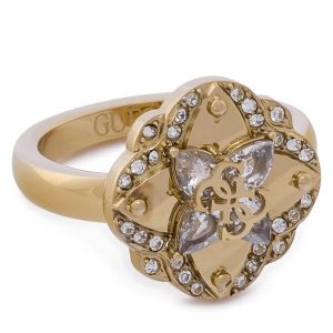 Pierścionek Guess. Żółte pierścionki Guess, złote. Za 209,99 zł.