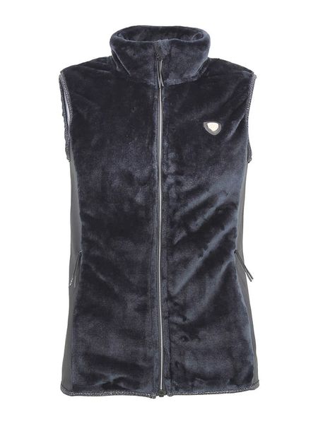 Peak Mountain Kamizelka polarowa "Ajune" w kolorze czarnym rozmiar: XL. Czarne kamizelki Peak Mountain, xl, bez wzorów, z polaru, bez kołnierzyka, bez ramiączek, bez kaptura. Za 170,07 zł.