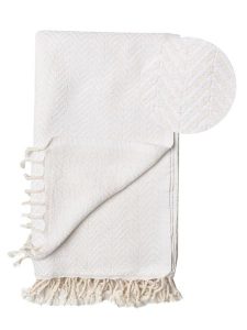 Samimi Chusta hammam w kolorze białym - 180 x 100 cm rozmiar: onesize. Białe apaszki i chusty Samimi, bez wzorów, z bawełny. Za 52,99 zł.