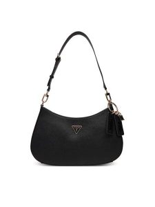 Guess Torebka HWZG96 72180 Czarny. Czarne torebki klasyczne Guess, z aplikacjami, ze skóry, bez dodatków. Za 419,99 zł.
