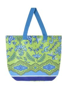 BLE Shopper bag w kolorze zielonym - 40 x 43 x 20 cm rozmiar: onesize. Zielone shopper bag BLE, bez wzorów, z materiału, na ramię, bez dodatków. Za 78,95 zł.