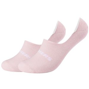 Skarpetki sportowe damskie 2PPK Mesh Ventilation Footies Socks. Czerwone skarpetki Skechers, bez wzorów, z bawełny. Za 19,99 zł.