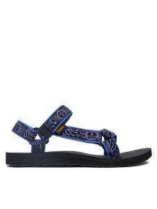 Teva Sandały Original Universal 1003987 Granatowy. Niebieskie sandały Teva, bez wzorów, z materiału, bez obcasa, na płaskiej podeszwie, bez zapięcia. Za 299,99 zł.