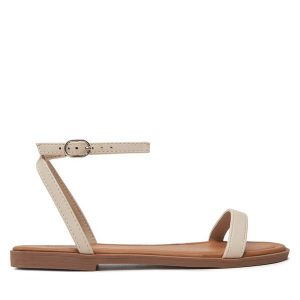 Sandały DeeZee. Sandały DeeZee, bez wzorów, bez obcasa, na płaskiej podeszwie, bez zapięcia. Za 89,99 zł.