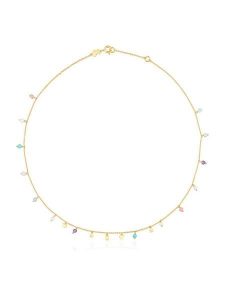 TOUS Naszyjnik Cool Joy 1003190200 Złoty. Żółte naszyjniki Tous, srebrne. Za 509,99 zł.