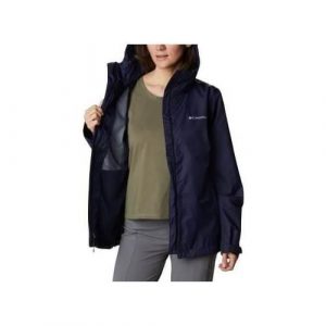 Kurtka uniwersalna damska Columbia Arcadia II. Niebieskie kurtki Columbia, uniwersalny, bez wzorów, z syntetyku, z kapturem. Za 352,99 zł.