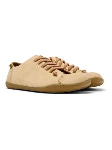 Camper Skórzane sneakersy "Peu Cami" w kolorze beżowym rozmiar: 41. Brązowe trampki Camper, bez wzorów, bez zapięcia. Za 361,99 zł.