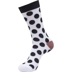 Skarpetki Urban Classics Basic Polka Dot. Białe skarpetki Urban Classics, bez wzorów, z bawełny. Za 102,00 zł.