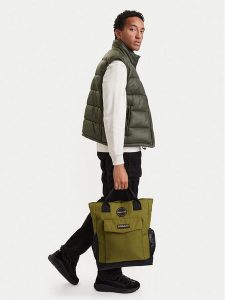 Napapijri Plecak Voyage NP0A8ATY Khaki. Brązowe plecaki Napapijri. Za 439,99 zł.