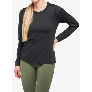 Bluza damska Black Diamond Lightwire L/S Tee. Czarne bluzy Black Diamond, l, bez wzorów, bez kaptura. Za 219,99 zł.