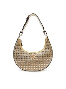 Guess Torebka HWIG92 05010 Złoty. Żółte torebki klasyczne Guess, z aplikacjami, z materiału, bez dodatków. Za 369,99 zł.