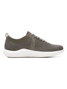 Clarks Sneakersy "Nova Glint" w kolorze oliwkowym rozmiar: 37. Brązowe trampki Clarks, bez wzorów, bez zapięcia. Za 129,75 zł.