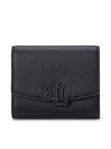 LAUREN RALPH LAUREN Portfel 432966782001 Czarny. Czarne portfele Lauren Ralph Lauren, bez wzorów, ze skóry. Za 359,99 zł.