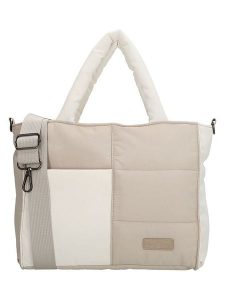 Beagles Torebka "Calvia Duo" w kolorze beżowym - 32 x 21 x 11 cm rozmiar: onesize. Brązowe torebki klasyczne Beagles, bez wzorów, z materiału, przez ramię, bez dodatków. Za 78,99 zł.