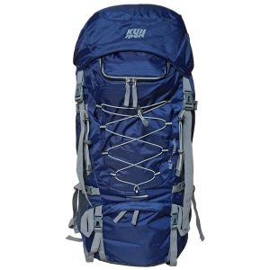 Plecak Mountains 75 L na wymagające wędrówki górskie niebieski. Niebieskie plecaki KUBISPORT. Za 279,00 zł.