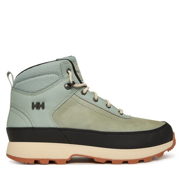 Trekkingi Helly Hansen. Zielone buty sportowe Helly Hansen, bez wzorów, bez zapięcia, trekkingowe. Za 429,99 zł.