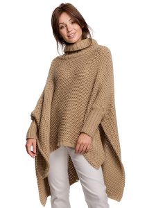 Be Wear Golf w kolorze jasnobrązowym rozmiar: onesize. Brązowe golfy Be Wear, bez wzorów, bez ramiączek. Za 221,45 zł.