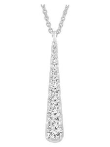 Diamonds lab grown Złota zawieszka z diamentami rozmiar: onesize. Szare zawieszki Diamonds lab grown, z diamentem, złote. Za 2 914,99 zł.