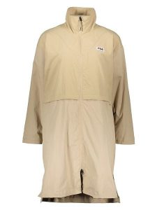 Fila Płaszcz przeciwdeszczowy w kolorze beżowym rozmiar: L. Brązowe płaszcze Fila, l, bez wzorów, bez kaptura. Za 119,12 zł.