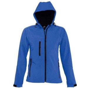 Kurtka Damska Replay Soft Shell. Niebieskie kurtki SOL'S, s, bez wzorów, bez kaptura. Za 281,99 zł.