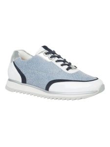 HASSIA Sneakersy "Porto" w kolorze błękitno-białym rozmiar: 38. Białe trampki HASSIA, bez wzorów, bez zapięcia. Za 448,99 zł.