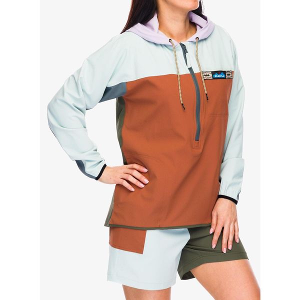 Kurtka damska Kavu Bay Breeze. Czerwone kurtki KAVU, bez wzorów, z softshellu, bez kaptura. Za 345,99 zł.