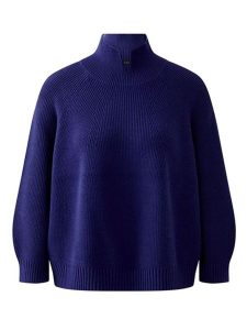 Oui Golf w kolorze niebieskim rozmiar: 36. Niebieskie golfy Oui, bez wzorów, bez ramiączek. Za 304,99 zł.