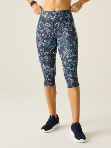 Dare 2b Legginsy funkcyjne "Influential II" w kolorze granatowym rozmiar: 42. Niebieskie legginsy Dare 2b, bez wzorów, z materiału. Za 109,52 zł.