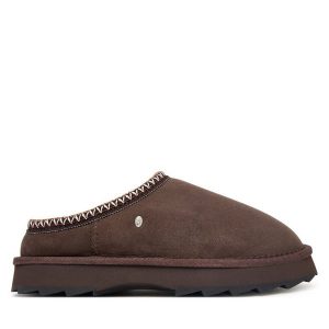 Śniegowce EMU Australia. Brązowe buty zimowe EMU Australia, bez obcasa, bez zapięcia. Za 429,99 zł.