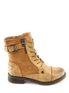 Sixth Sens Botki w kolorze karmelowym rozmiar: 38. Brązowe botki Sixth Sens, bez wzorów, bez obcasa, bez zapięcia. Za 130,94 zł.