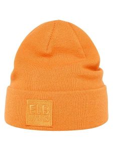 ELBSAND Czapka beanie "Bea" w kolorze pomarańczowym rozmiar: onesize. Pomarańczowe czapki ELBSAND, bez wzorów, z materiału. Za 101,23 zł.