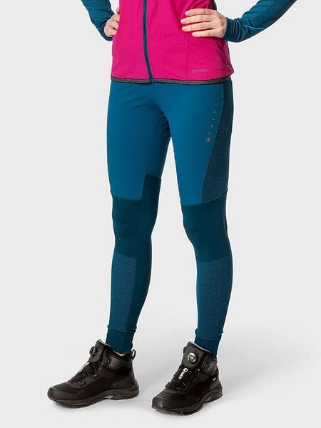 Halti Legginsy funkcyjne "Tracks" w kolorze niebieskim rozmiar: 44. Niebieskie legginsy HALTI, bez wzorów, z poliamidu, outdoorowe. Za 248,95 zł.